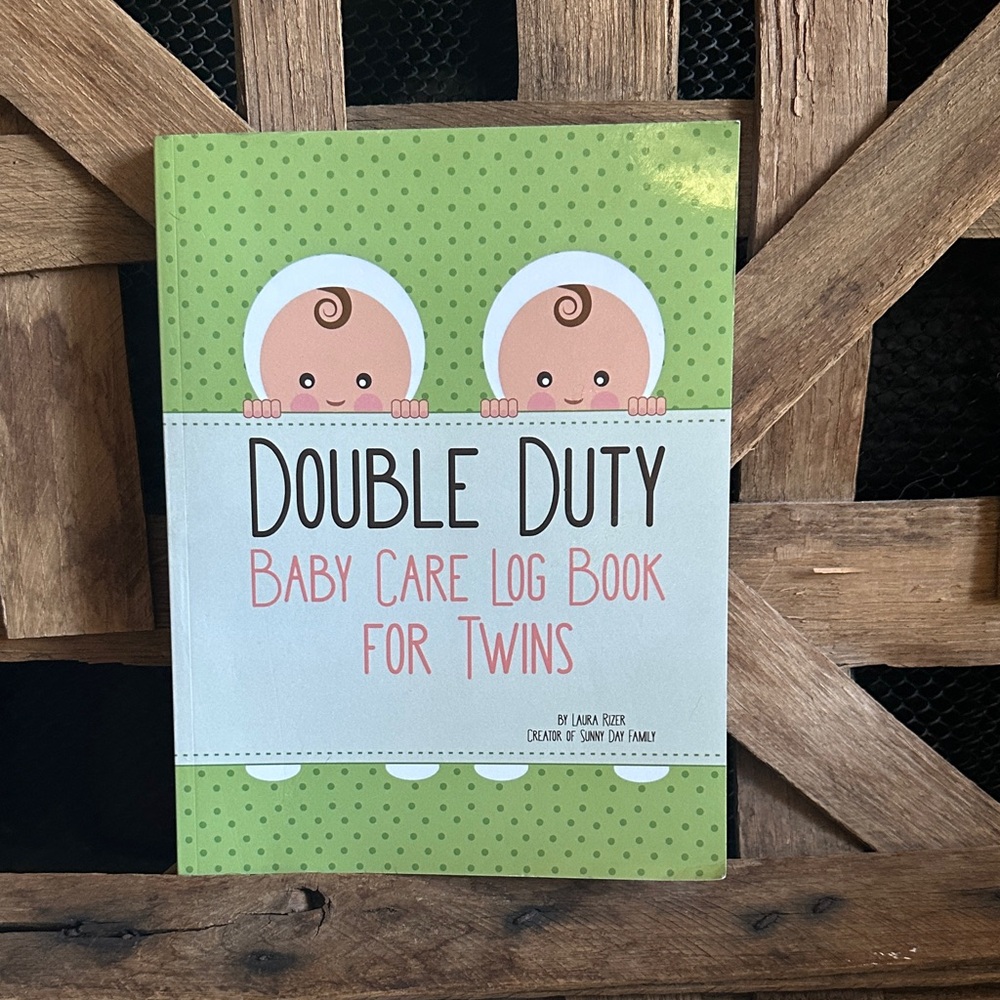 Double Duty: Baby Care Log Book for Twins